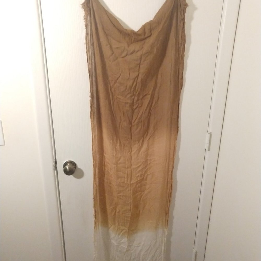 Tan Ombre Scarf